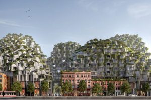 طراحی مجتمع مسکونی تجاری اداری تورنتو توسط گروه معماری بیگ