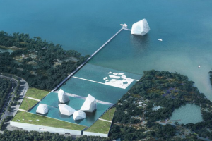 طرح پیشنهادی معماران OPEN برای موزه دریایی شنژن